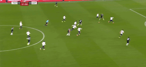 半场：热刺0-2维拉，布恩迪亚传射，罗杰斯破门