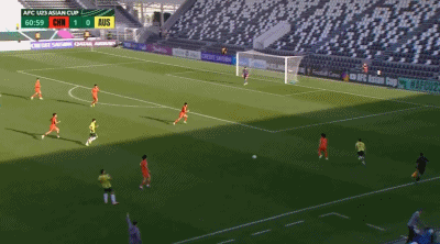 满分操作！U23国足门将李昊，2分钟2次神扑救险！