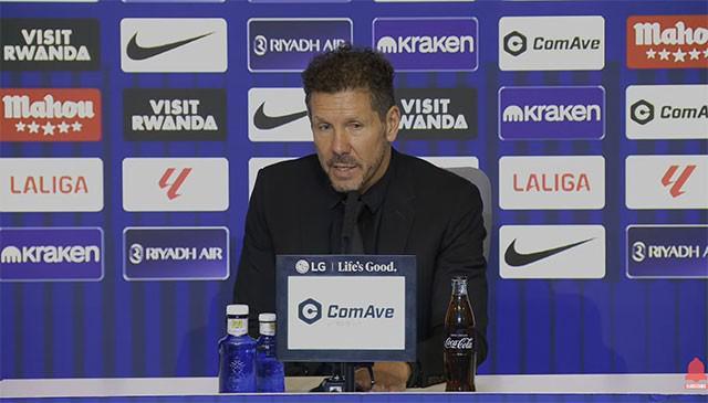 西蒙尼：在我们还没反应过来时，阿尔瓦雷斯已经开始进球了