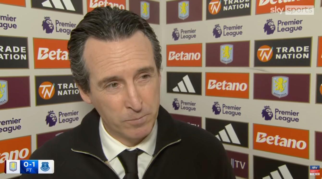 埃梅里：输给埃弗顿并不令人惊讶，我们会重新振作起来